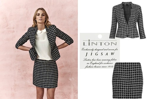 Jigsaw linton tweed skirt - jigsaw,