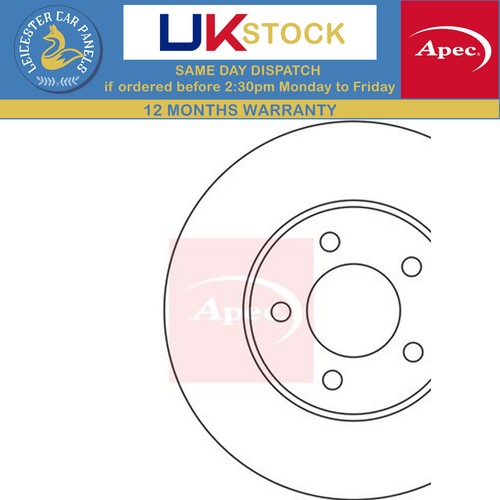 Apec brake disc for nissan - disc,