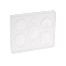 Cabochon Gem Jewelry Silicone Mold Mould With Hole Oval