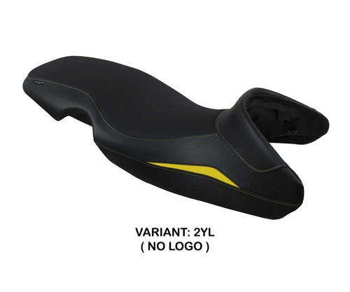 Seat saddle cover - mogan, yellow