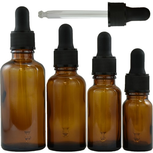 Glass dropper bottles 10ml - glass,