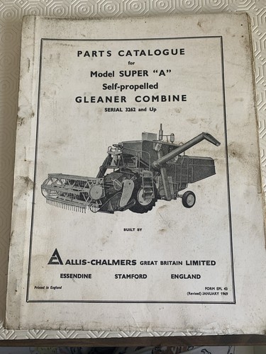 Allis chalmers gleaner - chalmers,