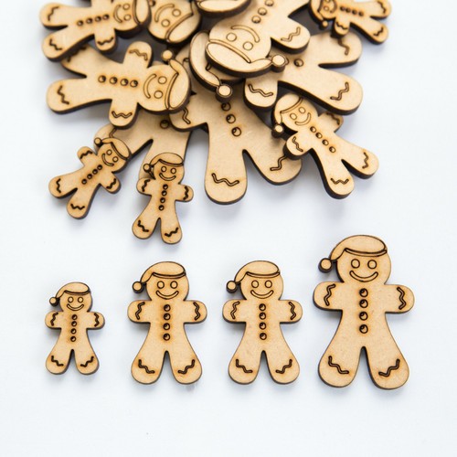 Wooden christmas gingerbread - christmas,
