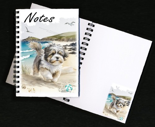 Havanese dog notebook notepad - dog, notebook/notepad