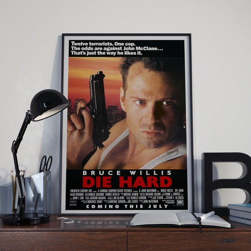 Die hard movie film poster - hard,
