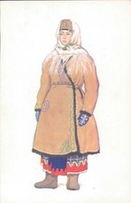 RUSSIA Woman clothes for long