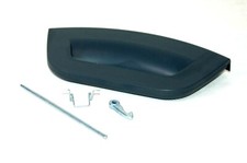 HOTPOINT AQUARIUS WASHING MACHINE DOOR HANDLE KIT GRAPHITE GREY OPN C00290988
