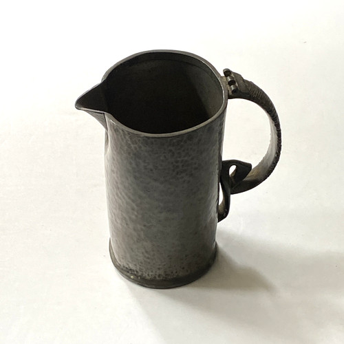 Antique english pewter pitcher - antique,