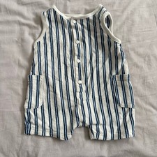 H&M Blue White Nautical Stripe