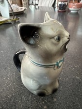 Vintage Tony Wood Cat Creamer