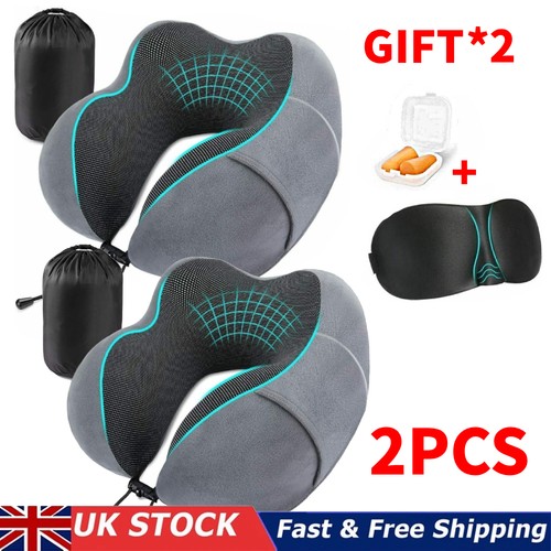 Grey memory foam shaped - 2x, u