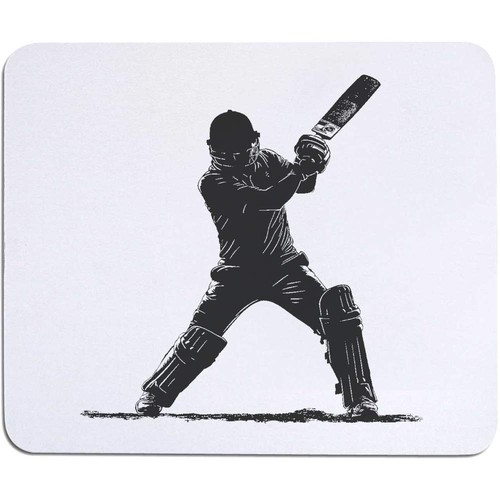 Cricket player mouse mat - 'cricket,