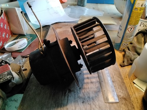 Mgb heater blower fan - blower, motor