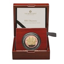 RRS Discovery 2025 UK £2 Gold Proof CoinLimited Edition 100