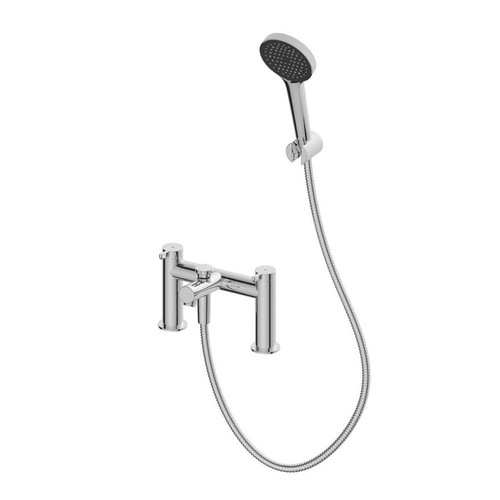 Swirl shower mixer tap dual - tap,