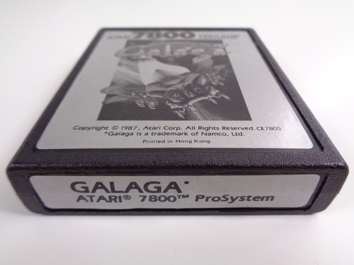Galaga atari 7800 video game - atari,