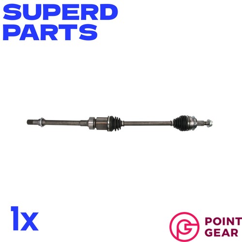 Drive axle shaft front 995mm - axle, r