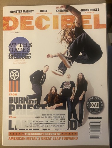 Decibel magazine may 2018 - decibel, lamb