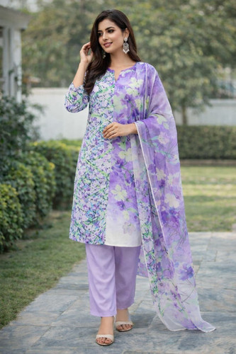 Ladies unstitched piece - unstitched,