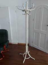Vintage wooden painted Free Standing Bentwood Coat Stand