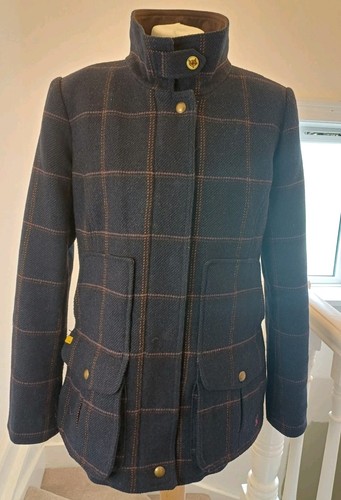 Joules tweed field jacket size - joules,