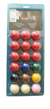BCE Cue Sports Set of Snooker/Billiard Balls Size 1 7/8  inches 47.6mms