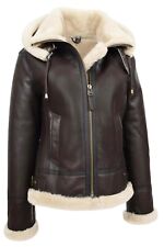 Womens Real Brown Sheepskin