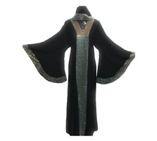 Black  Abaya With Stone Abaya