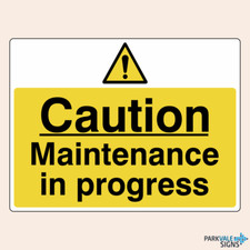 Caution Maintenance In