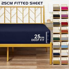 25cm Extra Deep Fitted Bed