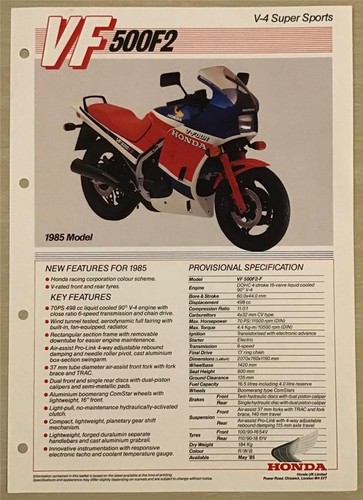 Honda vf500f2 super sports - vf500f2,
