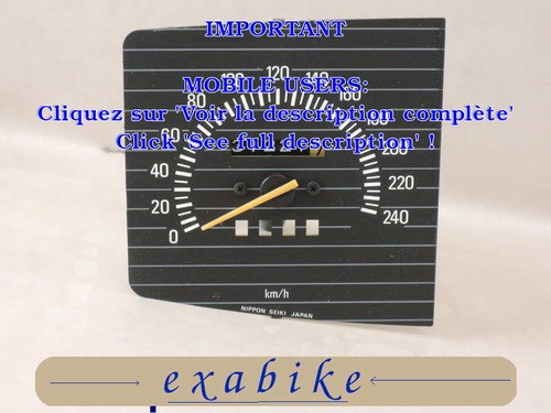 Meter for yamaha 650 turbo - yamaha, xj