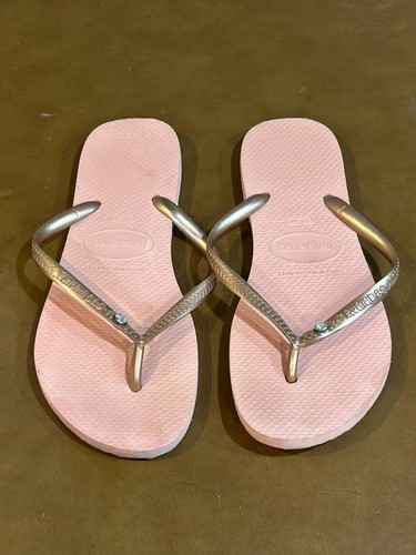 Havaianas slim crystal rose - crystal,
