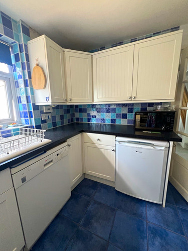 Howdens white shaker kitchen - white,