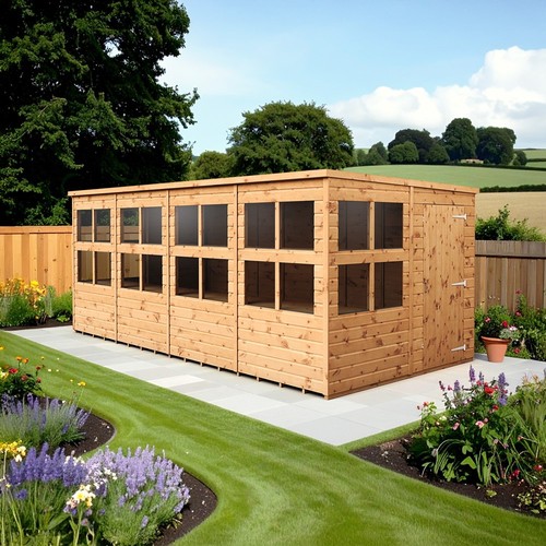 Empire pent potting - empire, shed