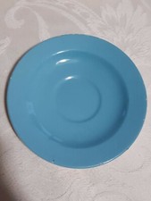 Pair of Tams Pottery Saucers