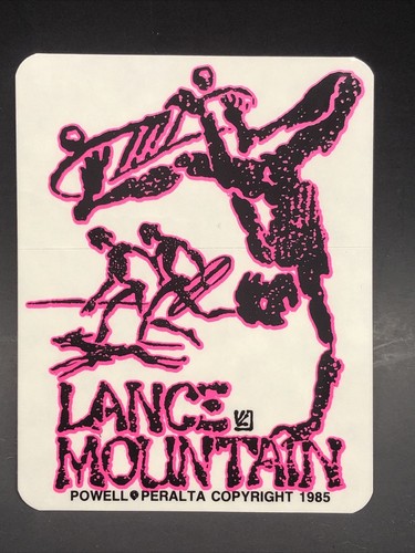 Vintage skateboard sticker - skateboard,