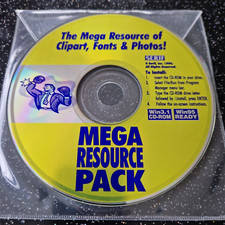 Serif - Mega Resource of Clipart, Fonts & Photos - CD-Rom - 1996 - disk only