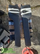  2 VW MK2 GOLF STORAGE  POCKETS FROM DOOR CARDS WITH SPEAKERS AND GRILLS