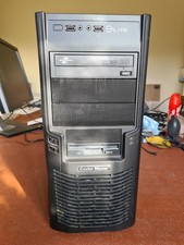 Cooler Master Elite Midi ATX Computer Tower Case With SATA  DVD/RW and Floppy DD