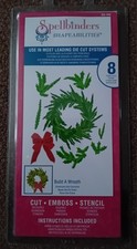 Spellbinders Shapeabilities Build A Wreath Cutting Die Set (8 Piece) S5-184