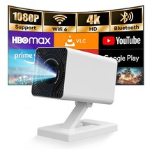 Mini Projector with WIFI 6 and