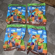 4x Minecraft Toppeez Toy