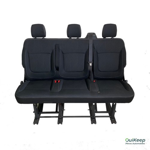 Leather rear bench seat row - , 3