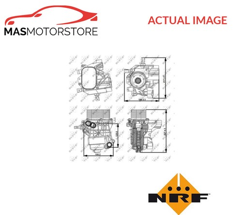 Engine oil cooler nrf - oil, 31356