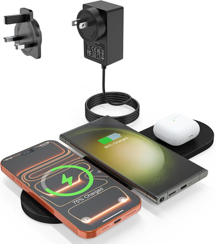 Wireless charger pad - 3-in-1,