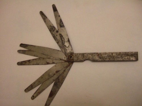 Feeler gauge vintage - feeler,