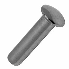 Stainless Steel Wire Rope Swage Dome Head Terminal 3mm - 6mm diameters IN STOCK