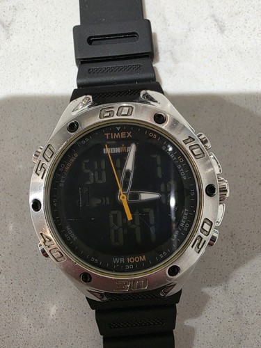 Timex ironman wr100m stainless - wr100m,