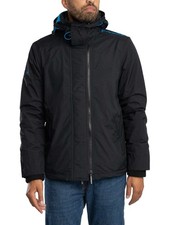 Superdry Men's Pop Zip Hood Arctic Windcheater Jacket, Black